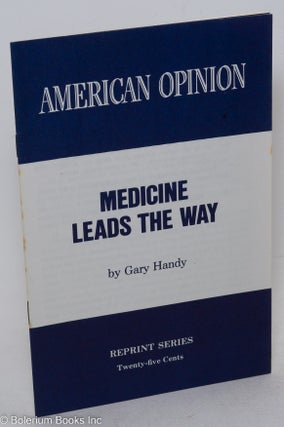 Cat.No: 196280 Medicine leads the way. Gary Handy