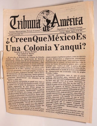 Cat.No: 196394 Tribuna America: Somos Mexicanos porque estamos orgullosos de nuestra...