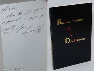 Cat.No: 196837 ReLationships O V DimEnsions [Love] a collection of poetic literations....
