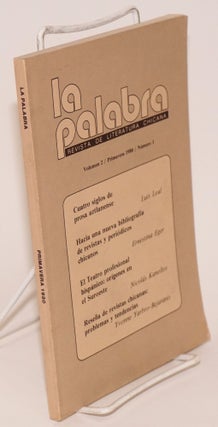 Cat.No: 197252 La Palabra: Revista De Literatura Chicana. Vol. 2 no. 1 (Primavera 1980