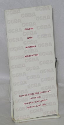 Cat.No: 197289 GGBA Buyer's guide/directory; including regional supplement January-June...