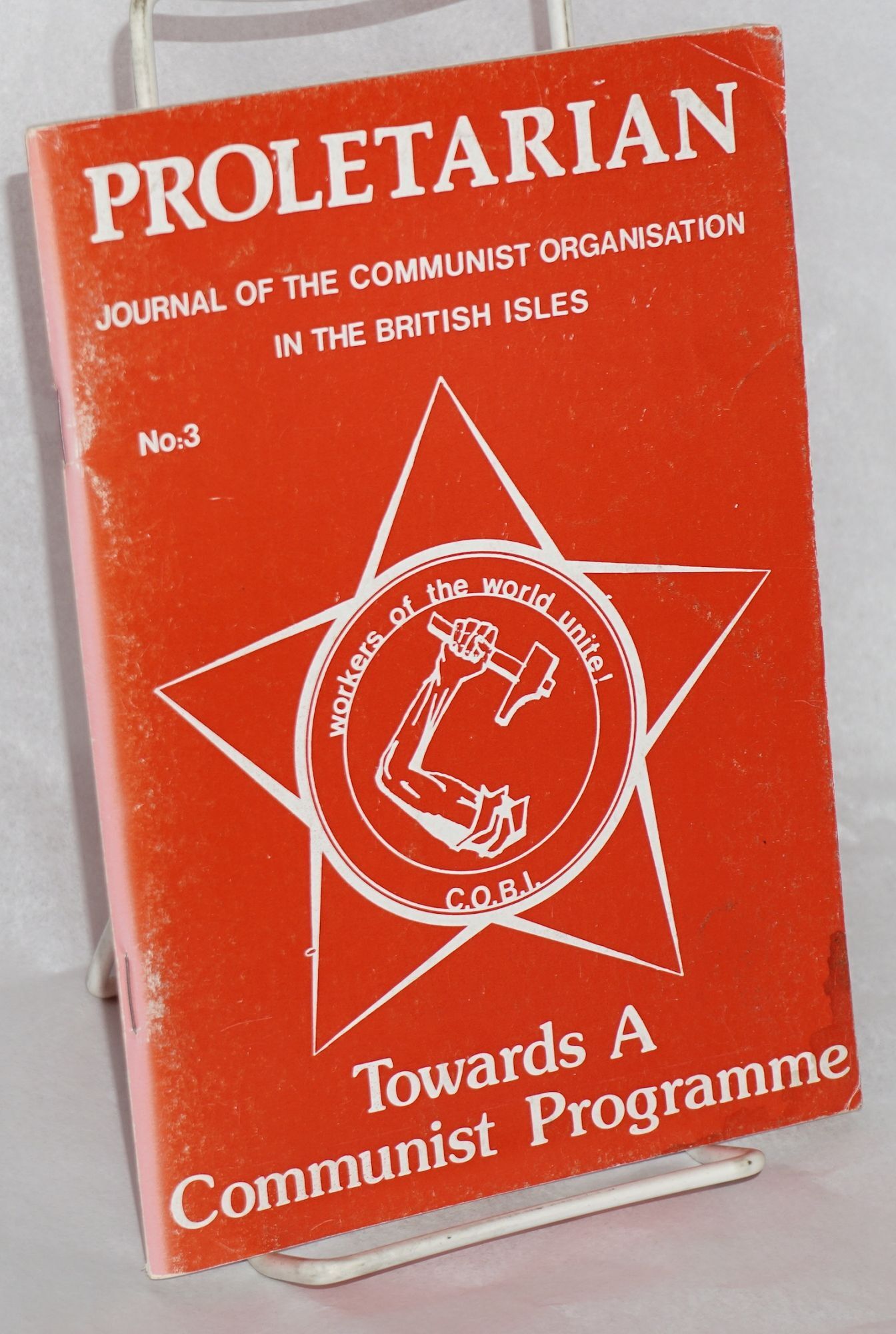 Proletarian. Journal of the Communist Organisation in the British Isles ...
