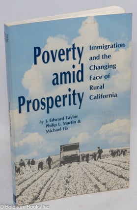 Cat.No: 197479 Poverty amid prosperity: immigration and the changing face of rural...