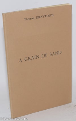 Cat.No: 197812 A grain of sand. Thomas Drayton