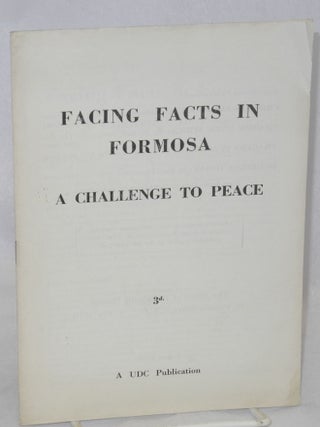Cat.No: 197946 Facing facts in Formosa