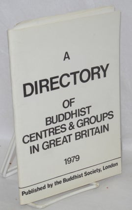 Cat.No: 198389 A directory of Buddhist centres and groups in Great Britain