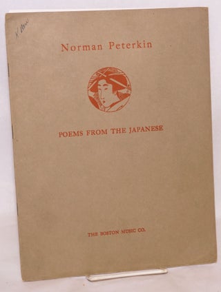 Cat.No: 198392 Five poems from the Japanese: set for voice and piano. Norman Peterkin