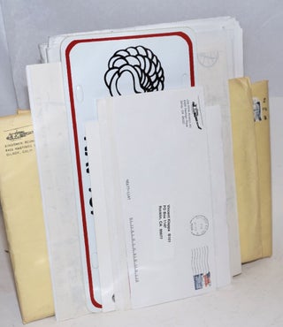 Cat.No: 198460 Newsletters sent a Kingsman vet, with ephemera, plus postwar materials...