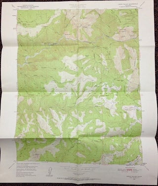 Cat.No: 198576 Onion Valley quadrangle, California: 7.5 minute series (topographic) [map