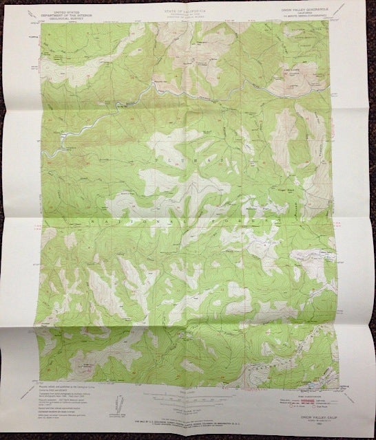 Cat.No: 198576 Onion Valley quadrangle, California: 7.5 minute series (topographic) [map]