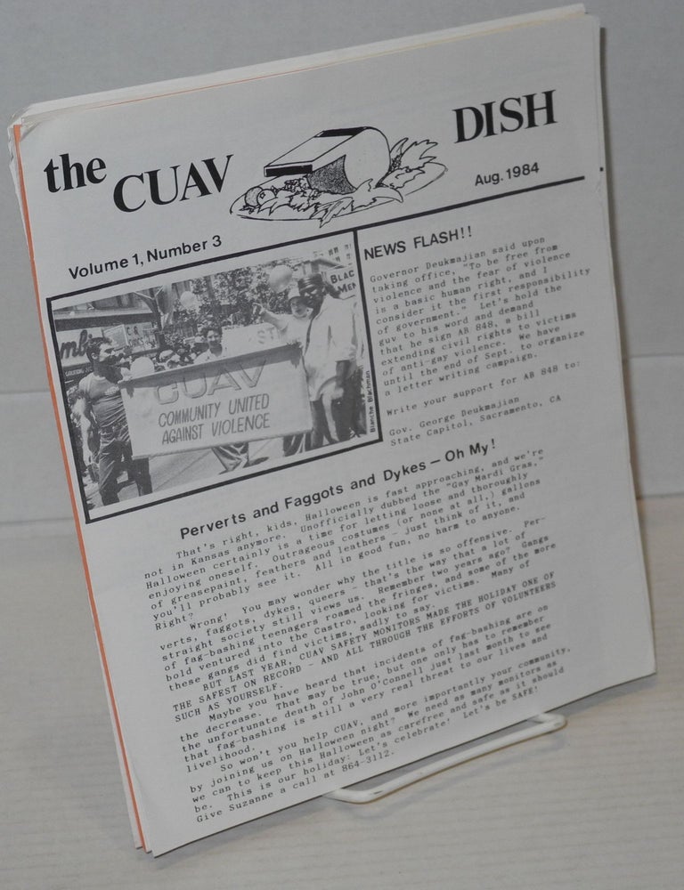 Cat.No: 198585 The CUAV Dish: a newsletter for the friends of Community