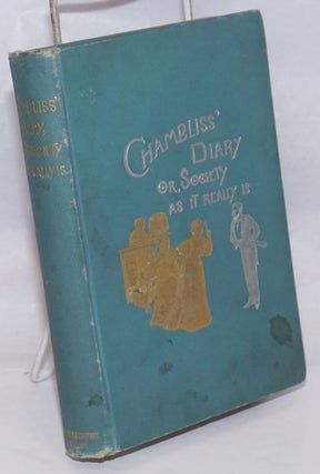 Cat.No: 198927 Chambliss' diary; or society as it really is fully illustrated with...
