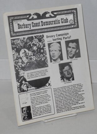 Cat.No: 199019 Newsletter of the Barbary Coast Democratic Club: March 1980. Rev. Ray...