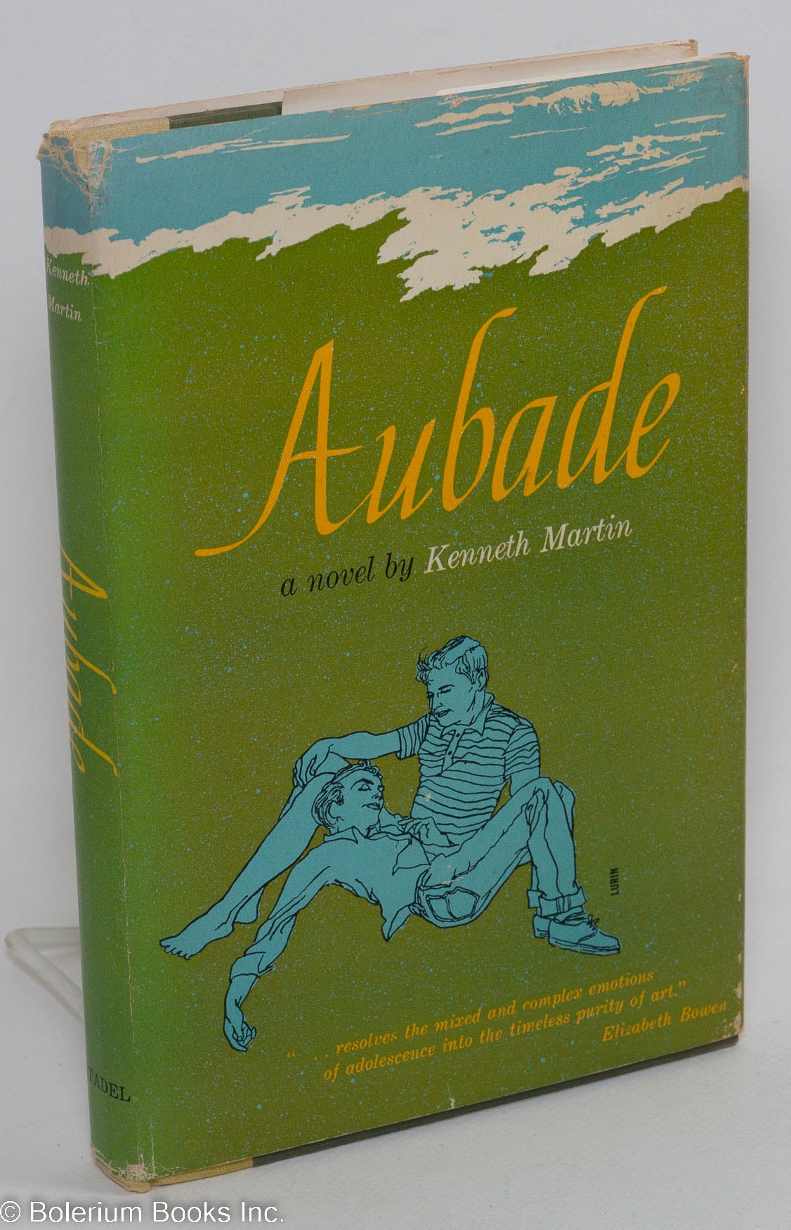 Aubade a novel Kenneth Martin jacket Larry Lurin