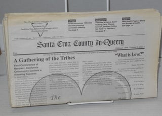 Santa Cruz In-queery: the official monthly publication of the Santa Cruz LGBT Community Center; vol. 9, no. 1 - 5 & 8, January - September 1996 [six issue broken run]