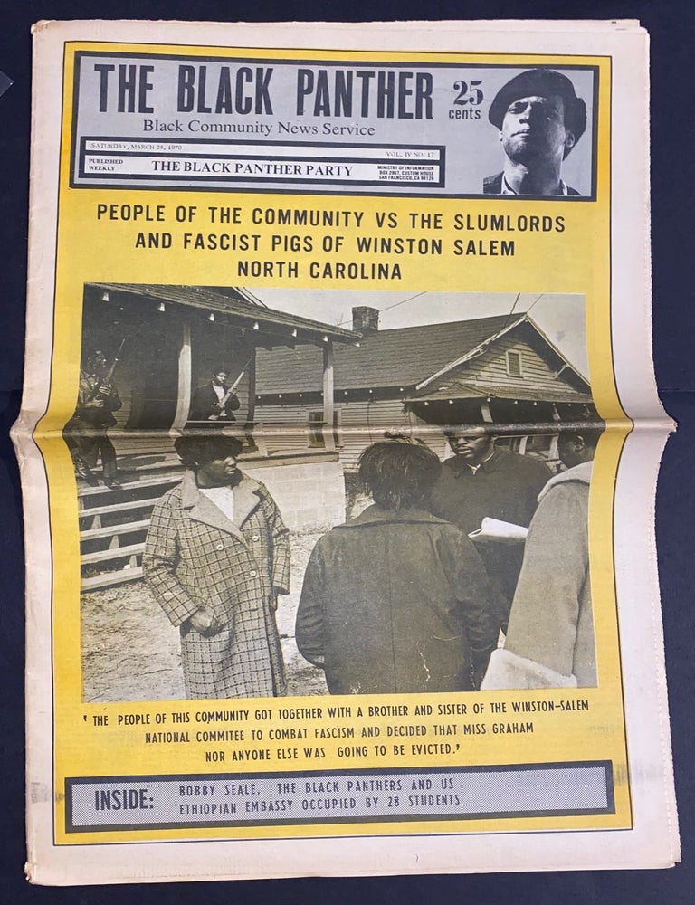 Cat.No: 200014 The Black Panther: Black Community News Service. Vol. 4, no