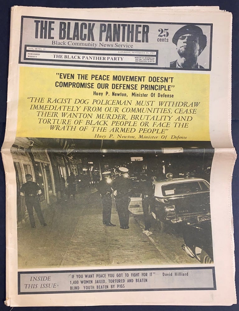 Cat.No: 200030 The Black Panther: Black Community News Service. Vol. 3, no