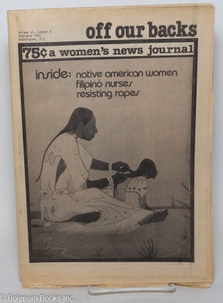 Cat.No: 200302 Off Our Backs: a women's news journal; vol. 11, #2, February 1981