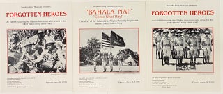 Cat.No: 200686 [Three different posters from exhibits honoring Filipino Americans who...