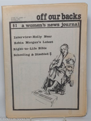 Cat.No: 200885 Off Our Backs: a women's news journal; vol. 12, #11, December 1982