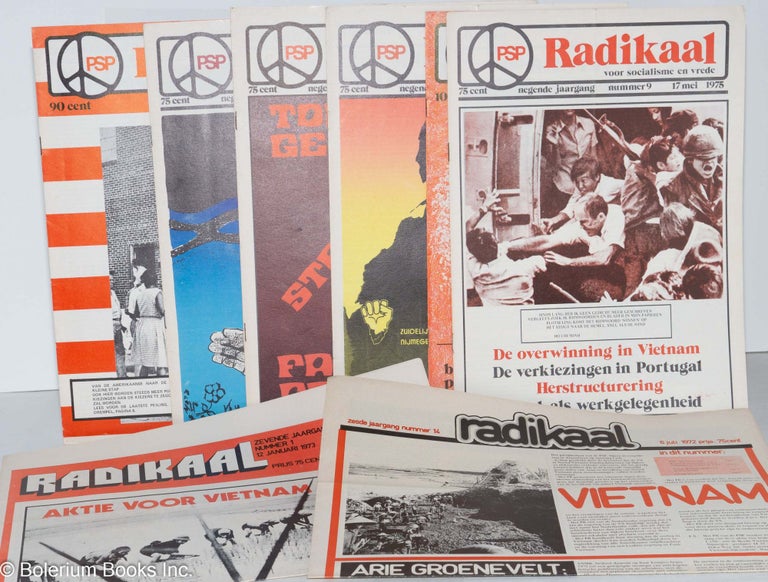 Cat.No: 201068 Radikaal [8 issues]. Pacifistisch Socialistische Partij.