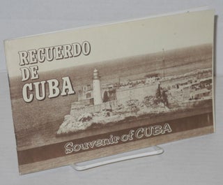 Cat.No: 201077 Recuerdo de Cuba | Souvenir of Cuba. Antonio Carbajo