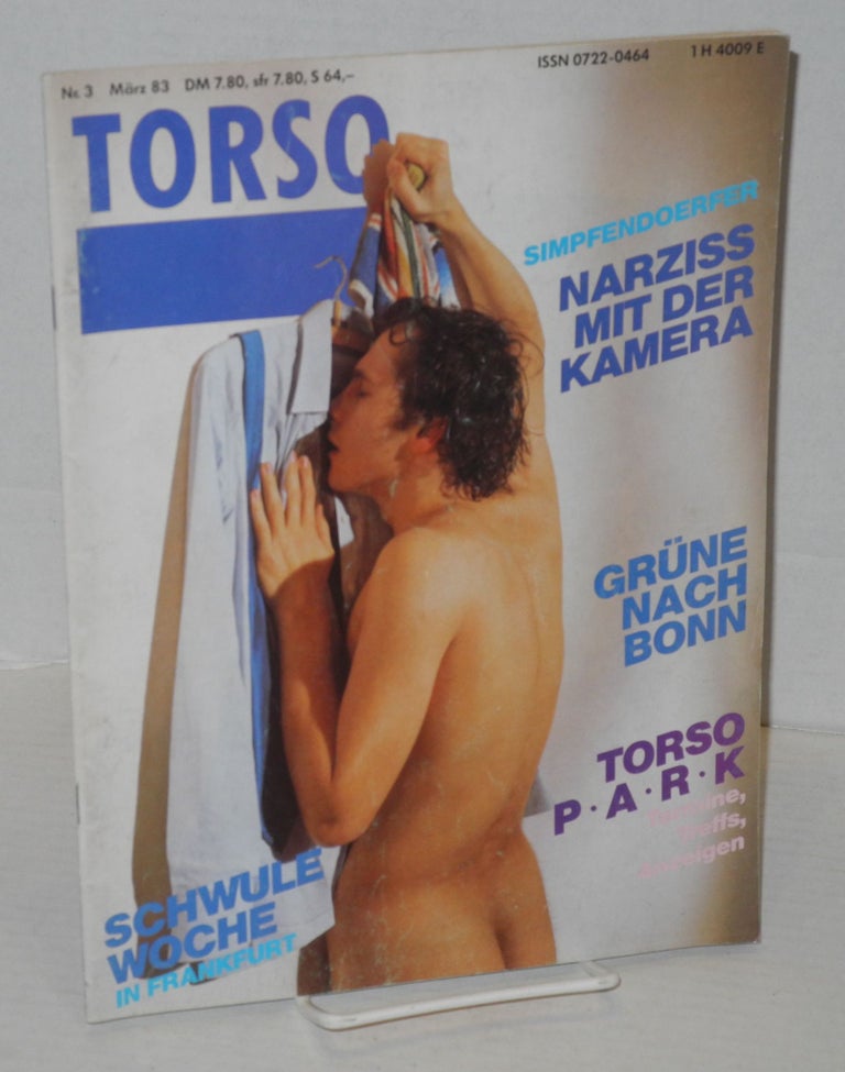 Cat.No: 201174 Torso: nr. 3, März 1983: Narziss mit der Kamera. Michael Föster, Volker Von Wangenheim Wolfgang Popp, Peter Hahn, Herbert Rusche.