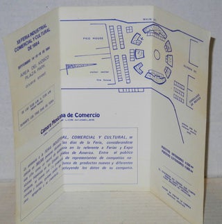 XII Feria Industrial Comercial y Cultura de 1984 [brochure] Septiembre 14-15-16 1984, Area del Kiosco Plaza Par, Olvera Street, Los Angeles