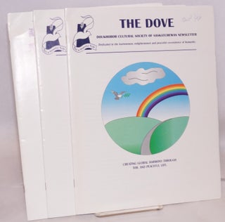 Cat.No: 201996 The Dove: Doukhobor Cultural Society of Saskatchewan Newsletter [three issues