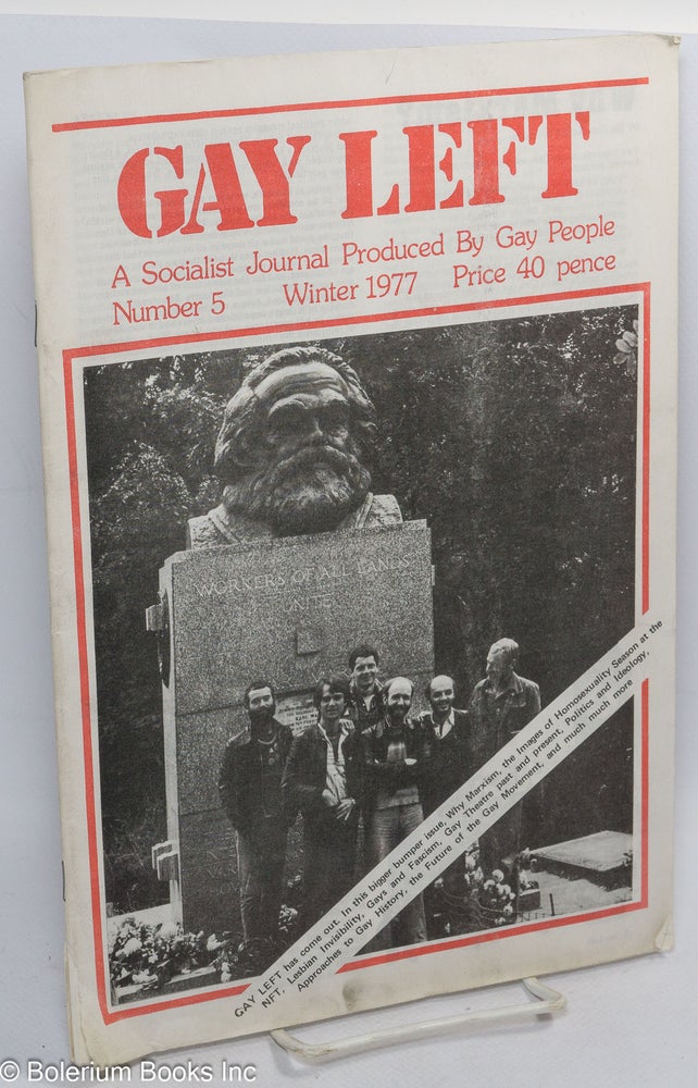 Cat.No: 202153 Gay Left: a socialist journal produced by gay people, #5, Winter 1977