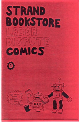 Strand Bookstore labor dispute comics 1