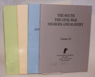 [catalogues] Recent Acquisitions Americana, Catalogue 135; Recent Acquisitions Literature, 136; The South, the Civil War, Negroes and Slavery, 142; Literature, 143; Latin America and the Southwestern United States, 146 - [five unduplicated items as a small lot]