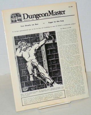 Cat.No: 202946 DungeonMaster: a newsletter of male S&M # 19 April 1983; Les Oufs en Sac...