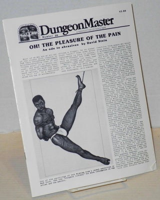 Cat.No: 202947 DungeonMaster: a newsletter of male S&M # 20 June 1983: Oh! the pleasure...