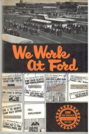 We work at Ford. First published 1955 -- revised May, 1961