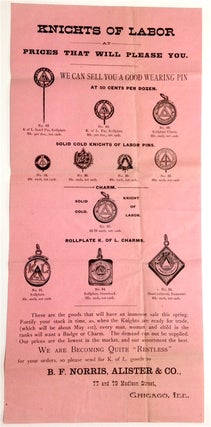 Cat.No: 203164 Knights of Labor at prices that will please you [advertising broadside]....