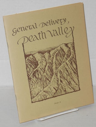 Cat.No: 203197 General Delivery, Death Valley. Deetje B., David Moore