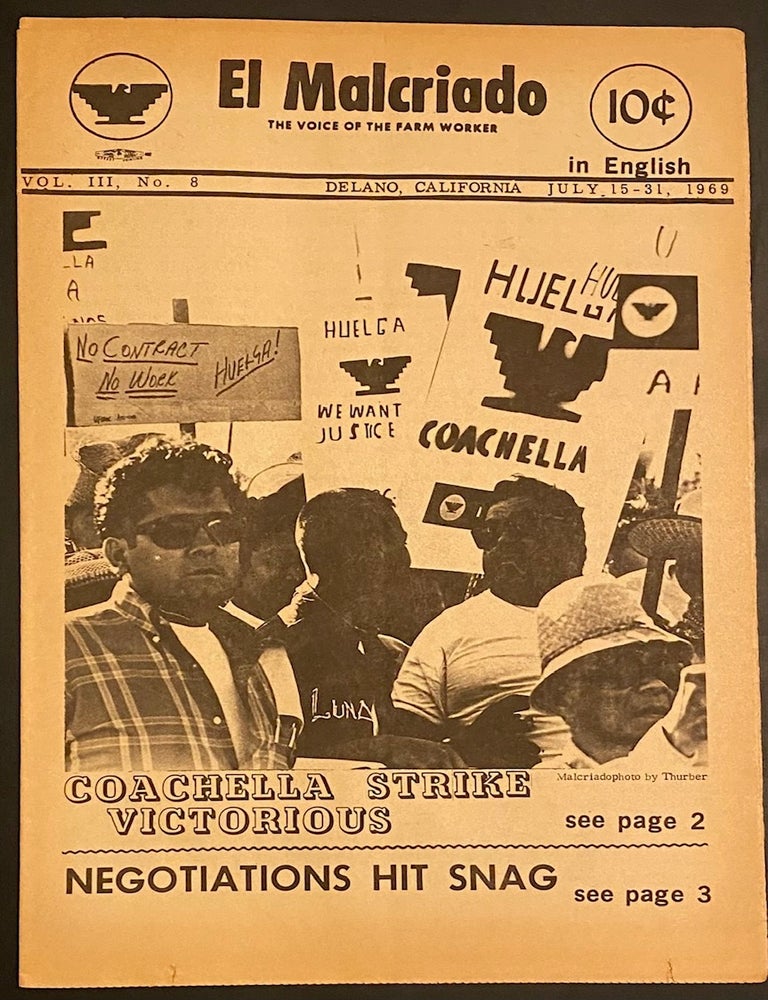 Cat.No: 203256 El Malcriado: "The voice of the farmworker" in English