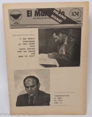 Cat.No: 203269 El Malcriado: The voice of the farmworker. Vol. 3, no. 26 (June 1, 1970