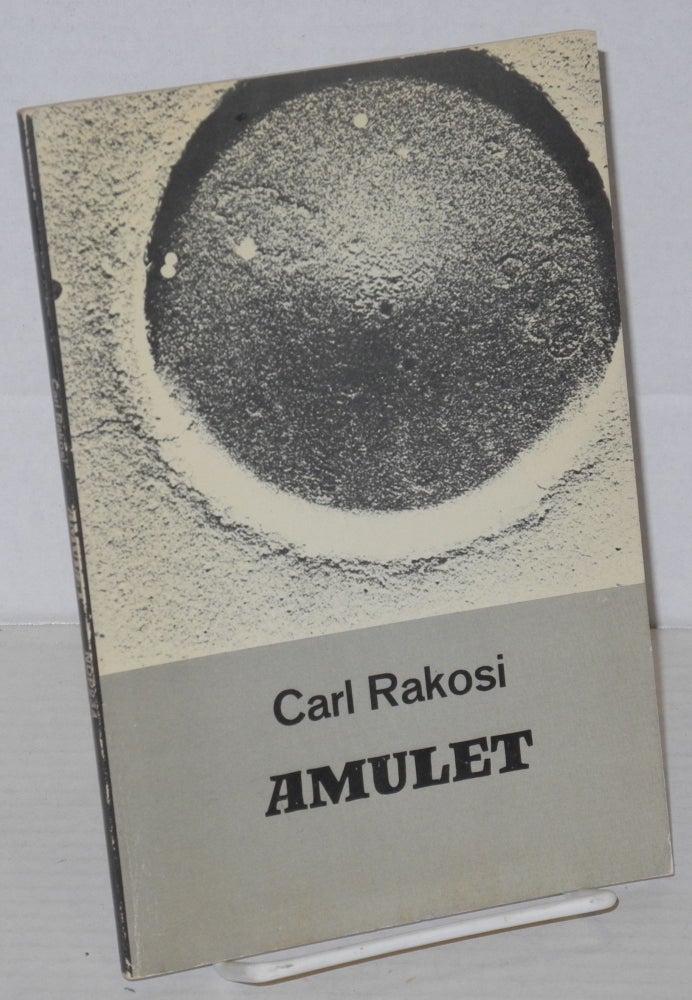 Cat.No: 203271 Amulet. Carl Rakosi.
