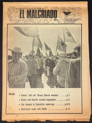 Cat.No: 203284 El Malcriado: The official voice of the United Farmworkers. vol. 6 no. 13,...