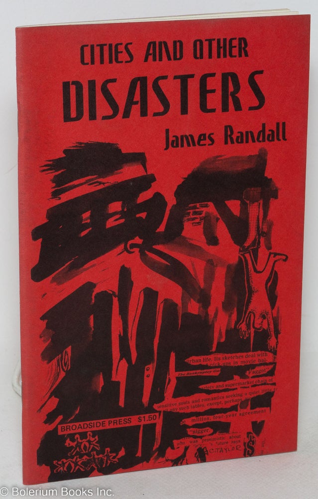 Cat.No: 20338 Cities and other disasters. James Randall.