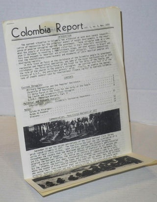 Cat.No: 203447 Colombia Report: vol. 1, #3, Nov. 1979