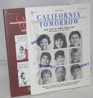 Cat.No: 203450 California tomorrow: our changing state; vol. 1, no. 1 & 2, Summer & Fall...