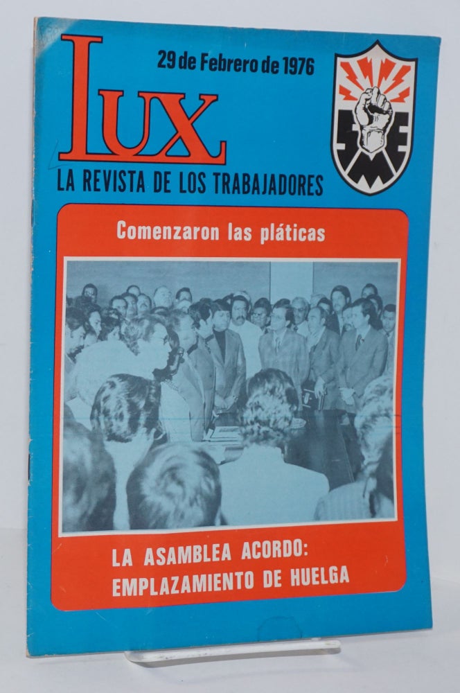 Cat.No: 203460 Lux: la revista de los trabajadores: año 42, #255, 29 de Febrero de 1976