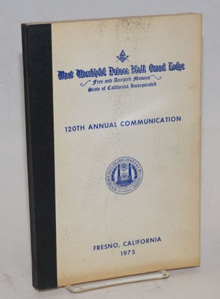Cat.No: 203498 Proceedings of the M. W. Prince Hall Grand Lodge; free and accepted masons...