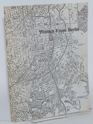 Cat.No: 203505 Women from Berlin. [La creación femenina, México, DF, Instituto Goethe,...
