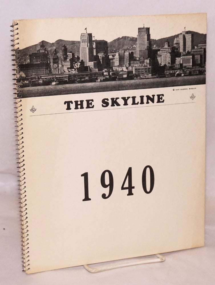 Cat.No: 204092 The Skyline. [full run for 1940, in spiralbound wraps]
