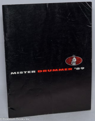 Cat.No: 204138 Mister Drummer '89. Anthony aka Fledermaus DeBlase, Guy Baldwin, Dom...
