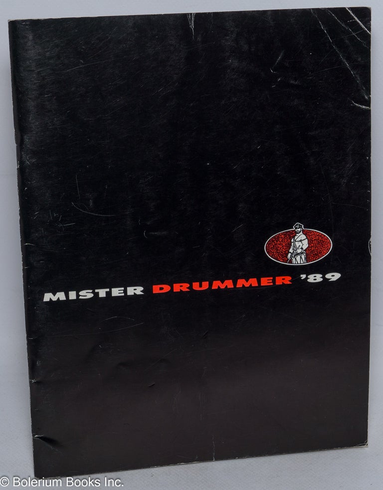 Cat.No: 204138 Mister Drummer '89. Anthony aka Fledermaus DeBlase, Guy Baldwin, Dom Orejudos aka Etienne.